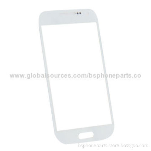 Front panel for Samsung i5300 mini, black high quality glass touch screen